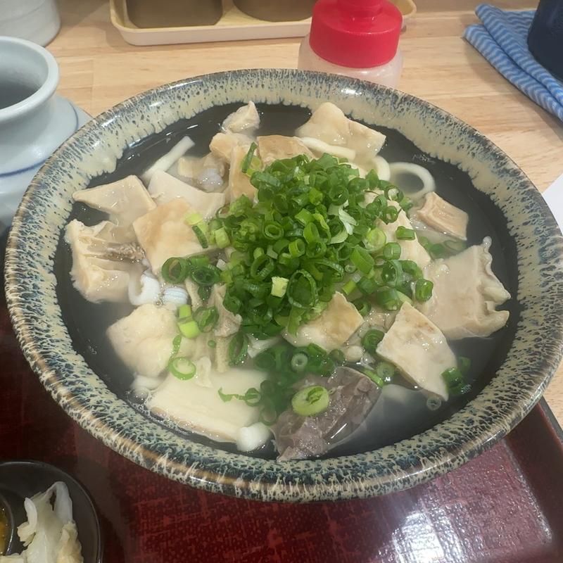 でんがくうどん(さくらき食堂)