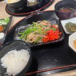 豚ピーマン炒め定食