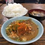 もつ煮込み定食