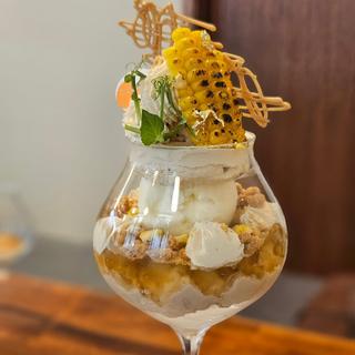 とうもろこしのパフェ
