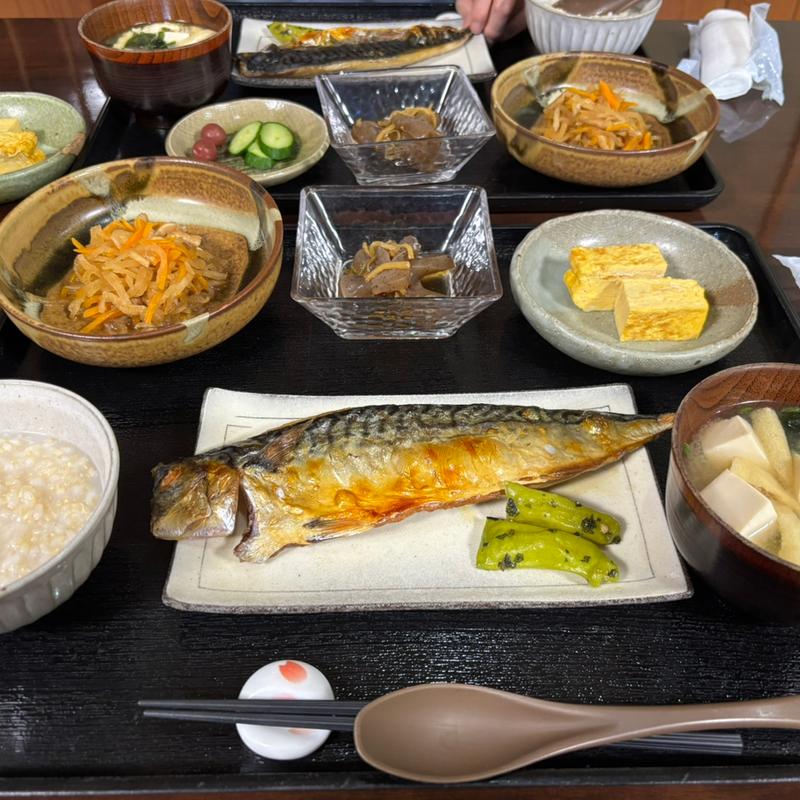 朝食(神代の湯 )