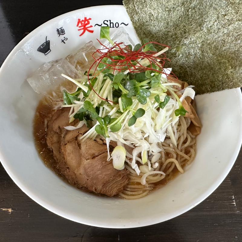 ままかり煮干し冷やしらーめん(麺や 笑 ～sho～)