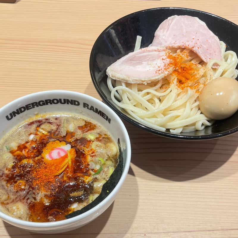 特製辛つけ麺(UNDERGROUND RAMEN 頑者 ららぽーと新三郷店)
