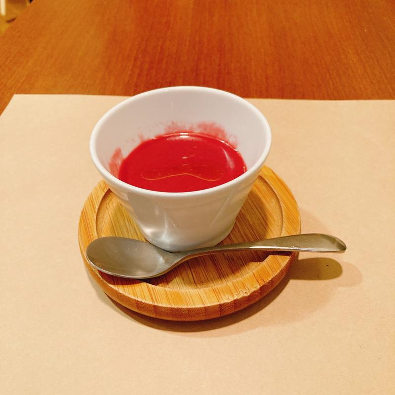 冷たいビーツのスープ(Altopascio（アルトパッショ）)