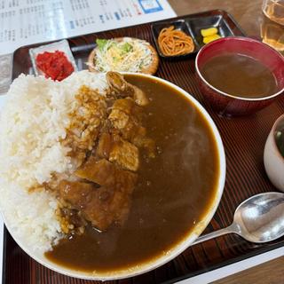 カツカレー 大盛り(千富食堂)