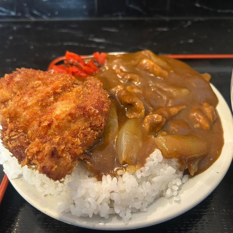 カツカレー(うどん居酒屋 まさか)