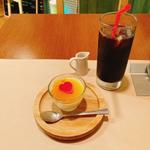 パンナコッタ、アイスコーヒー