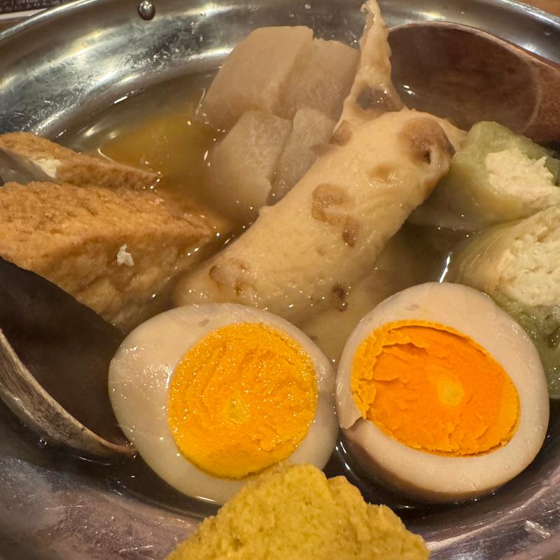 おでん5点盛り(あや鶏 宮崎橘通西店)