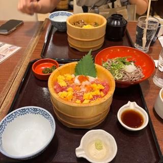 彩りおひつ小冷そばセット