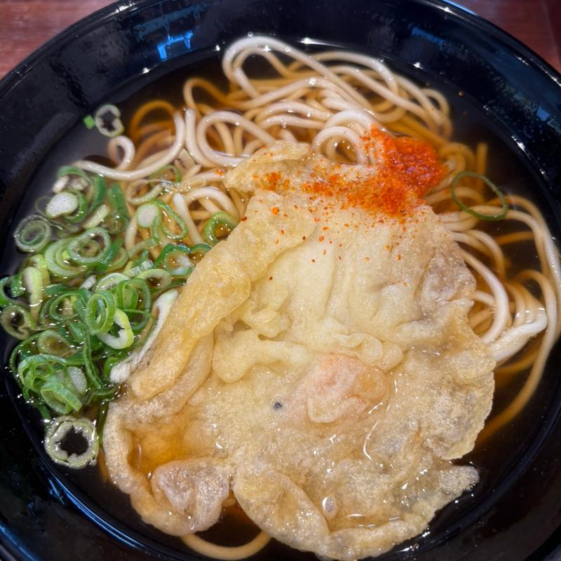 天ぷらえきそば(えきそば在来線下り店)