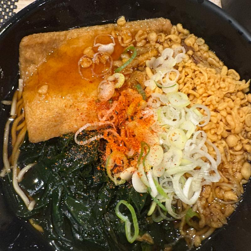 人気の三種もそば（温）(吉利庵 )