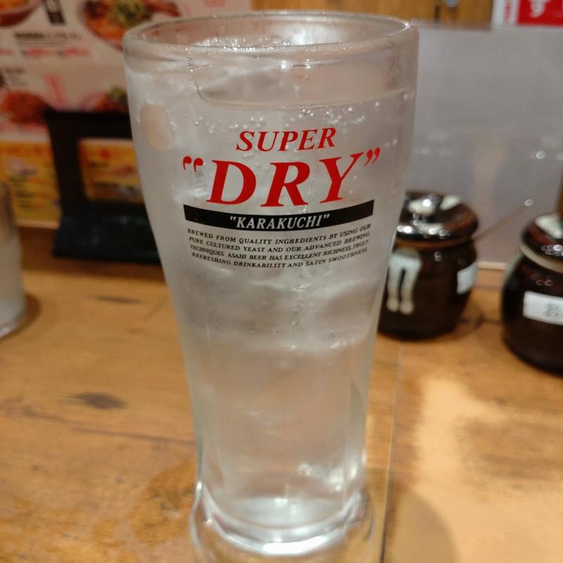 GINONレモンハイ(東京背脂黒醤油ラーメン 伍福軒 大宮東口店)