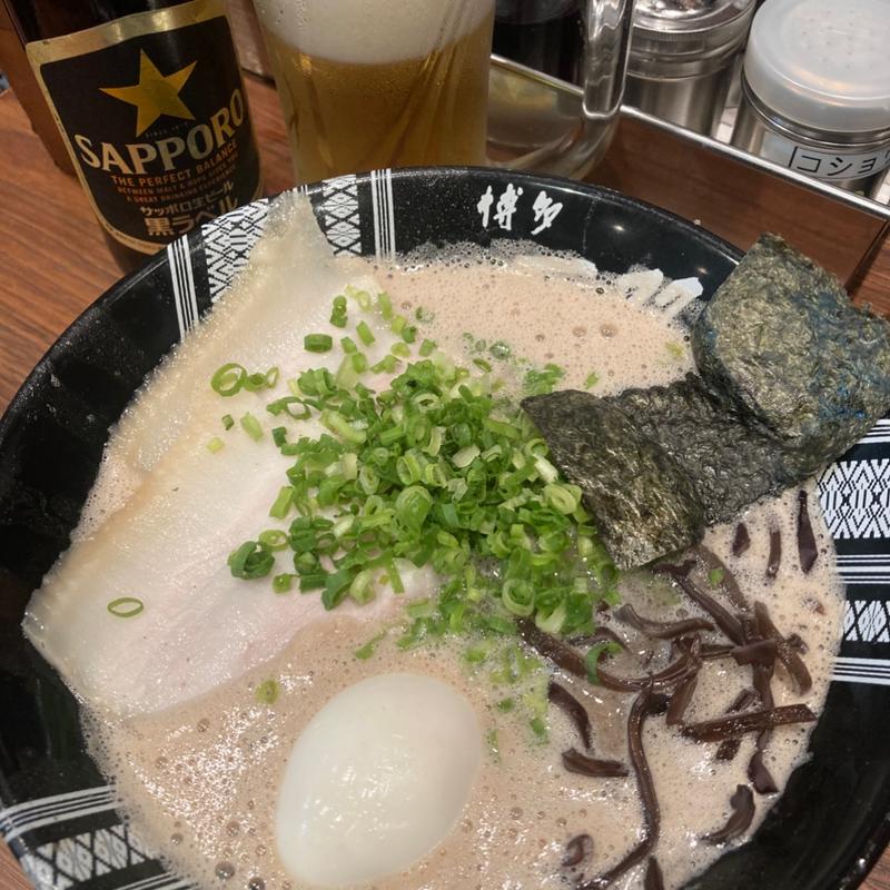 豚骨ラーメン(新横浜ラーメン博物館)