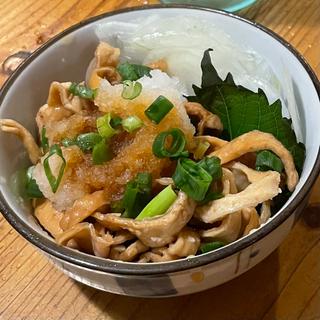 鶏皮ポン酢