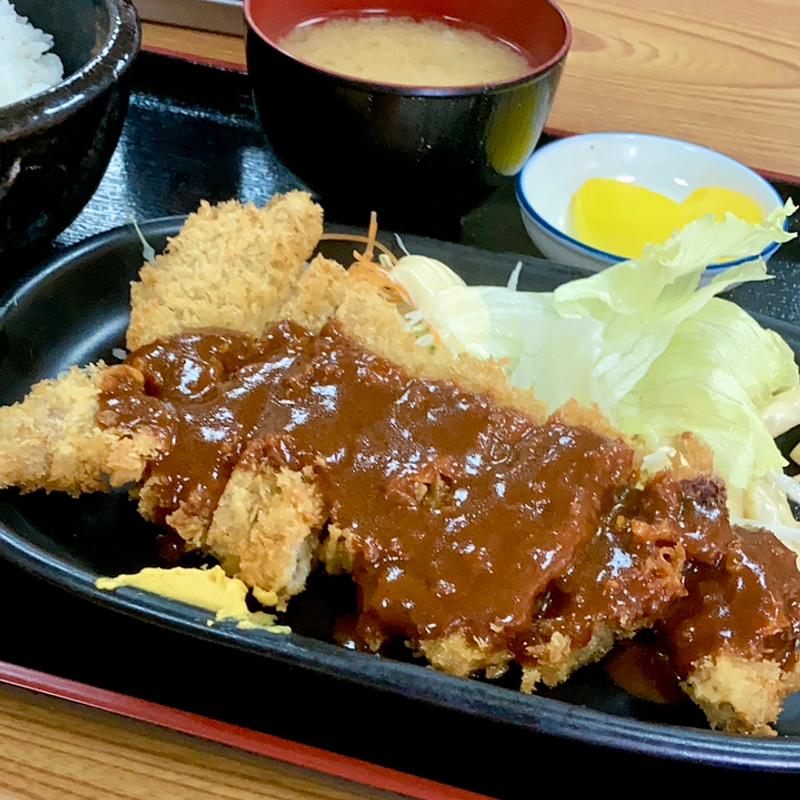 ビーフカツ定食(美よし乃)