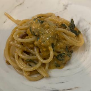 ウニを食べるのは日本だけじゃない！シチリア風ウニのアーリオオーリオをスパゲットーニで
