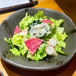 釜揚げしらすとレタスのサラダ
