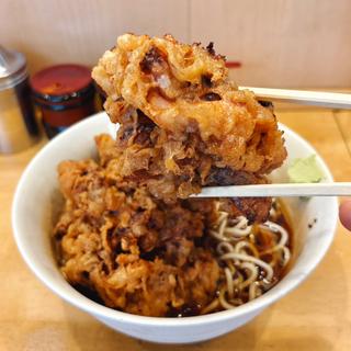 冷そば普通、ジャンボゲソ天、ジャンボゲソ天(一◯そば)