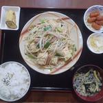 Bランチ 豆腐チャンプルー定食