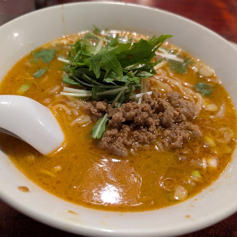 担々麺(ビックラーメン虎ノ門店)