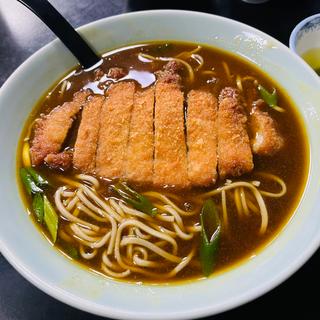 カツカレーそば(そば処 みすゞ庵)