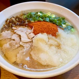 冷やしおろし柚子塩(麺と肉　だいつる　ひるドラ鶴橋)
