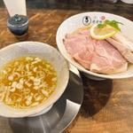 上昆布水つけそば 塩(自家製麺オオモリ製作所)