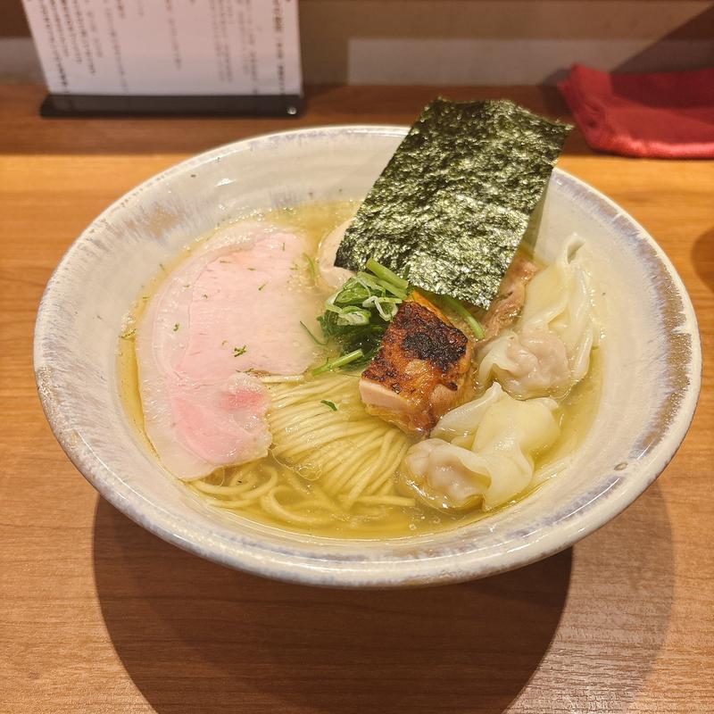 特上塩らぁめん(地鶏味玉付)(JapaneseRamen五感)