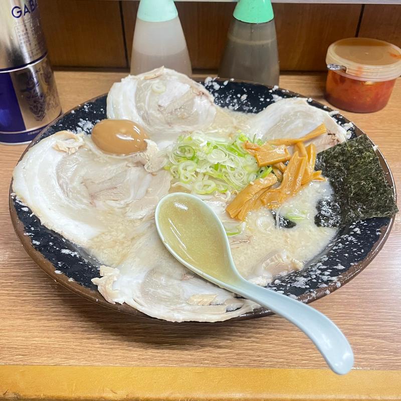 チャーシューメン(とんこつ貴生 松戸本店)