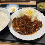 シビ辛麻辣トンテキ定食