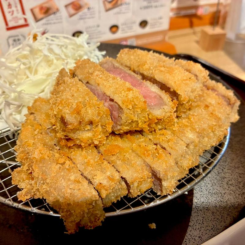 牛サーロインカツ膳（大）(牛カツ京都勝牛 アルデ新大阪店)