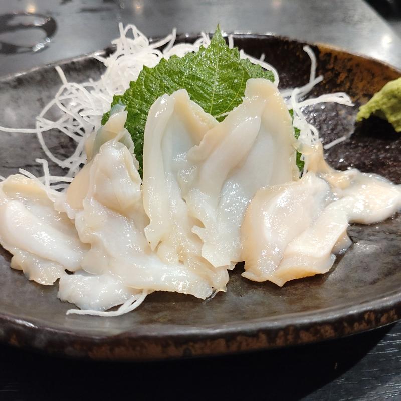 つぶ貝刺(七味家)