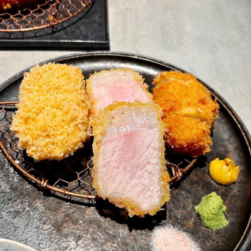 上ロース定食 三右衛門(東京とんかつ がぶう)