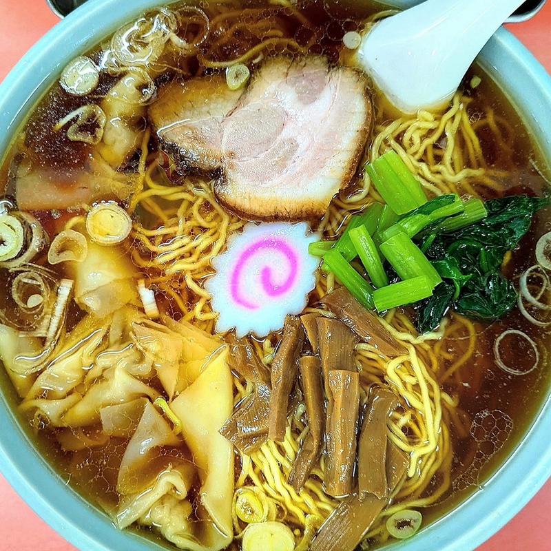 ワンタン麺 味濃いめ(山田屋)