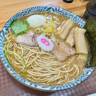 ラーメン大盛り＋味玉＋極太メンマ