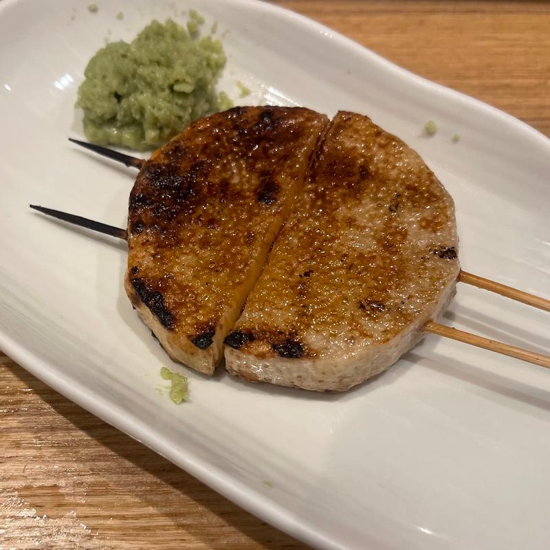 長芋わさび(動物園通りもつ肉店)