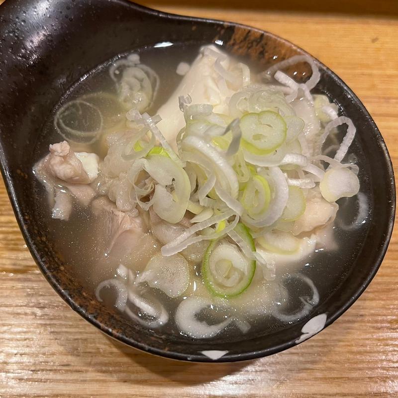 塩煮込み(動物園通りもつ肉店)