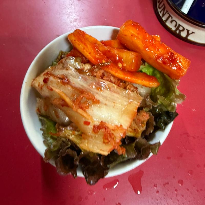 キムチ　カクテキ(楽酔苑(ラクスイエン))