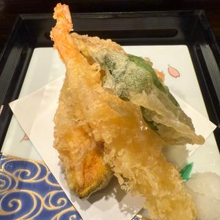 天ぷら盛り合わせ(かっぱ寿し )