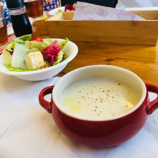 ランチスープ & サラダ