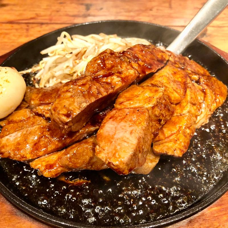 トンテキ　ダブル(トンテキ食堂 なかむら)