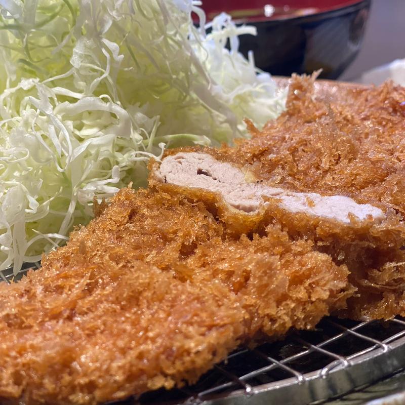 ひとくちヒレカツ定食(とんかつ大町 南光台店 )