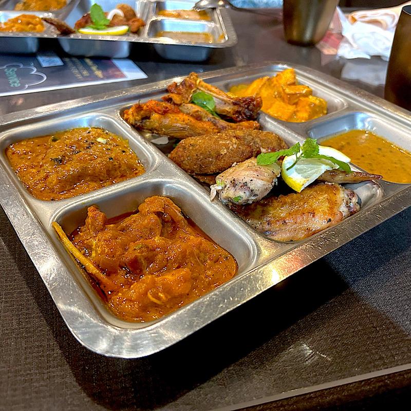 チキンカレー＆フィッシュカレー(ナマスカ 仙台南町通り店 （NAMASKAR）)