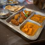 パニールカレー＆チキンカレー