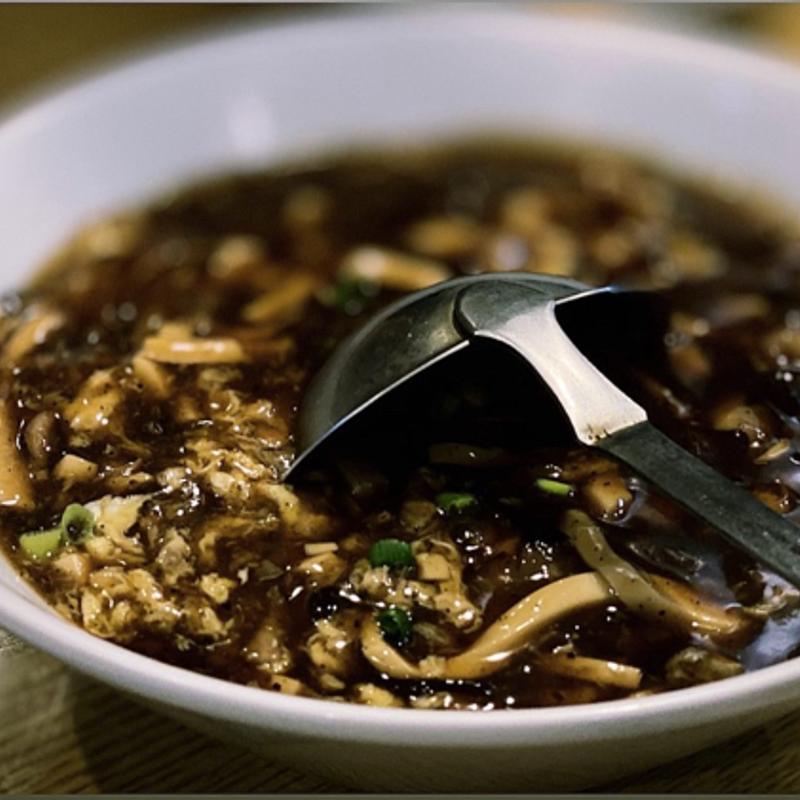 黒酢豆豉麺(中華居酒屋 千の香)