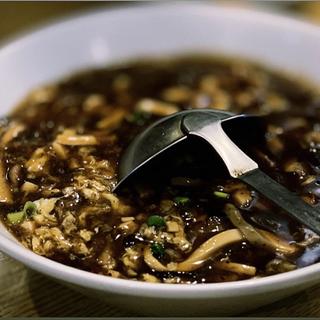 黒酢豆豉麺