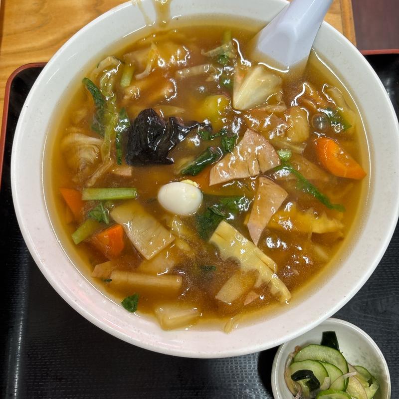 五目そば(幸飯店 （サイワイハンテン）)