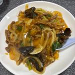 カレー味牛肉かけご飯