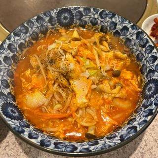 ユッケジャン麺