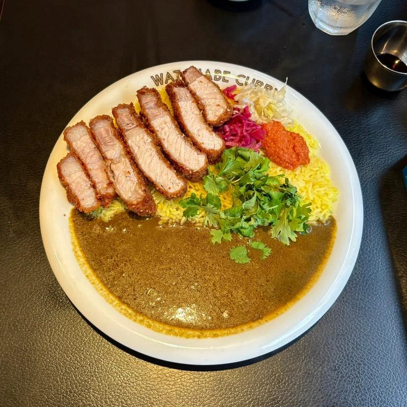 とんかつカレー(渡邊咖喱 心斎橋店)